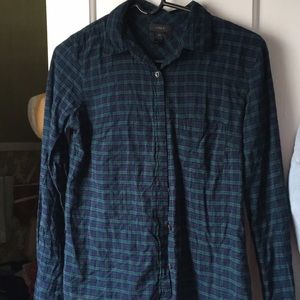 J. Crew plaid button down